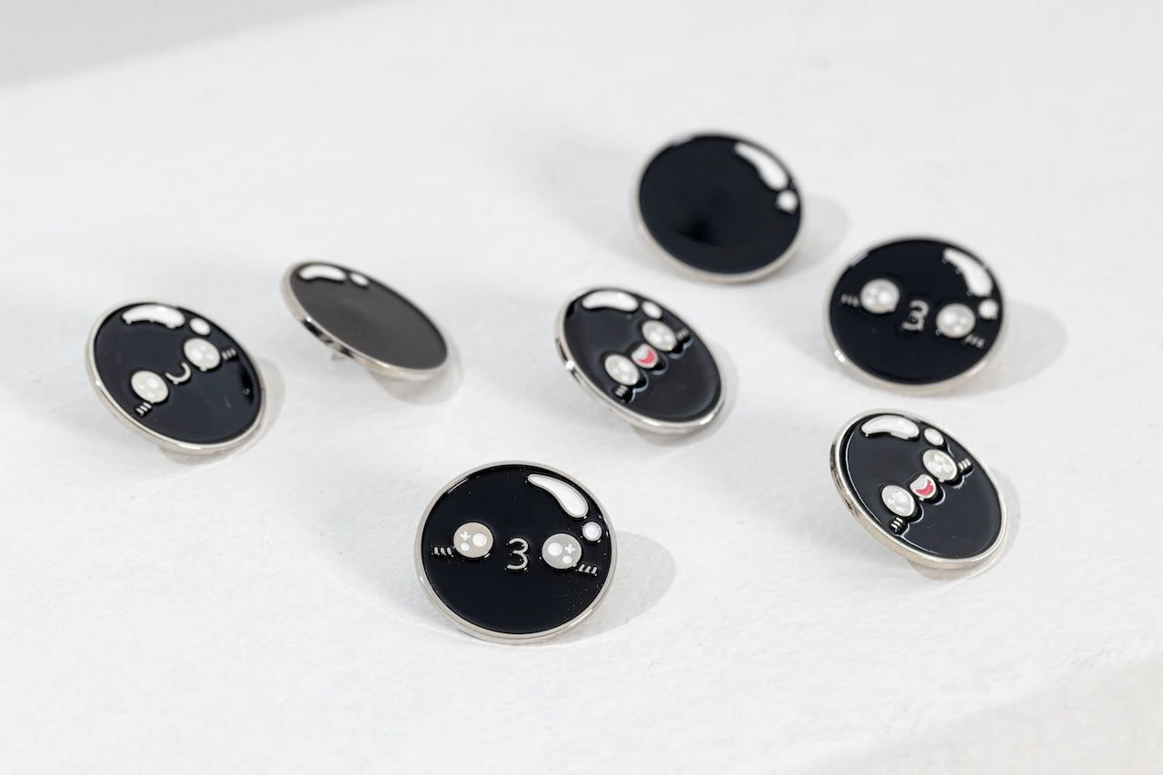The Boba Board Pearls - Black (set of 7)