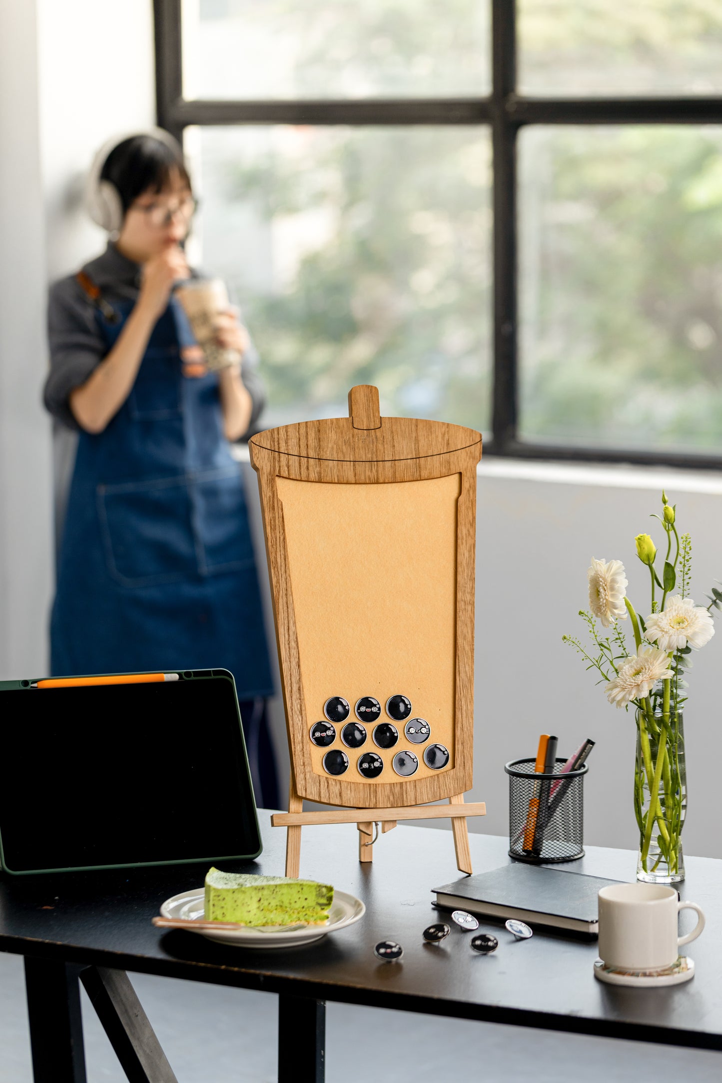 The Boba Board - Jasmine Milk Tea